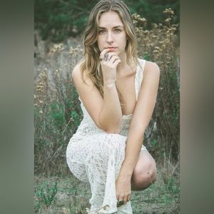 ✨Rare Vintage ✨Victoria Secret Lace Maxi Dress